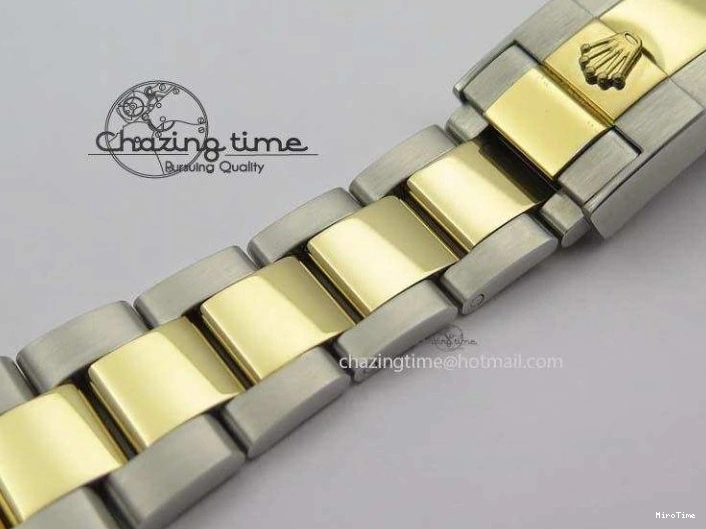 MiroTime 0511 GMT-Master II 116759 SS YG Bp-Maker Blue Red Ruby Crystal Black Dial On SS YG Bracelet A SmoothTexture 3771